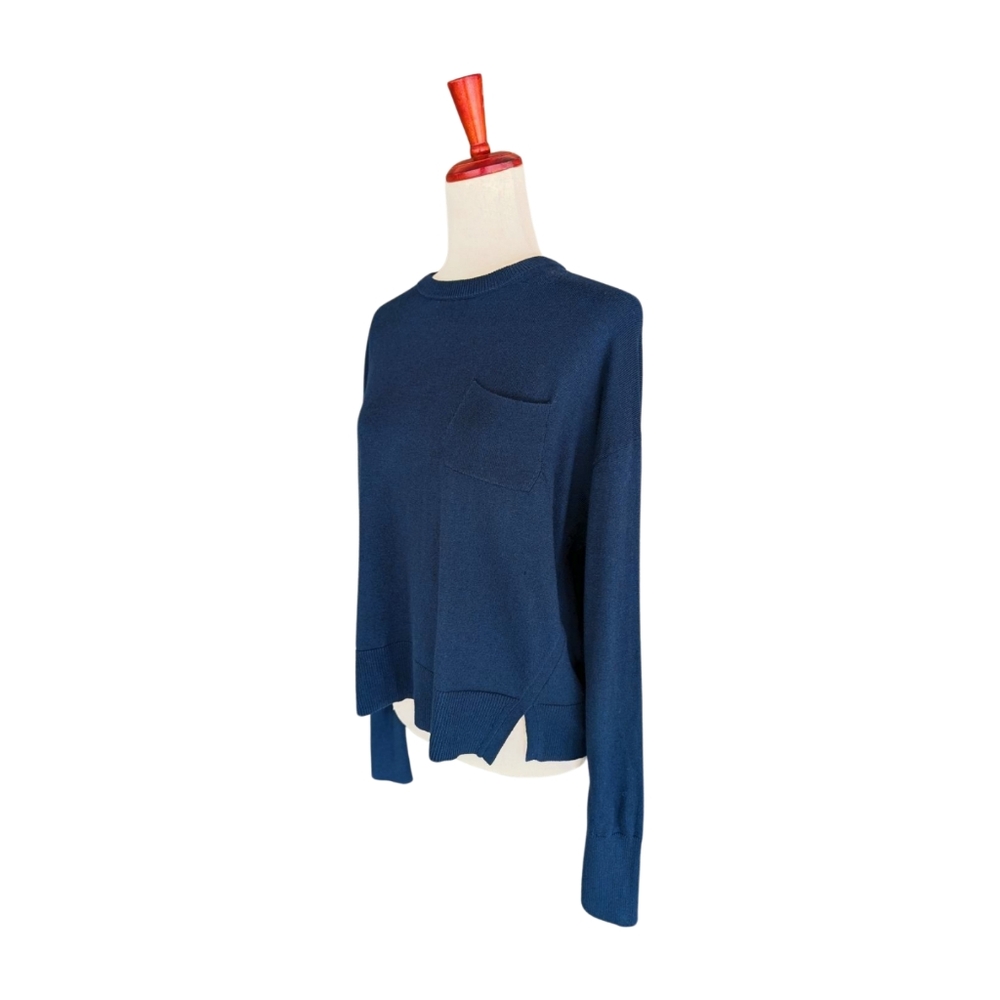 Alex Mill Navy Crew Neck Sweater - Picture 4 of 9